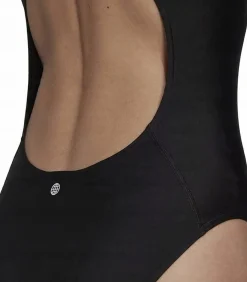 DAMES Adidas 3 BARS - Badpak Uit Één Stuk - Zwart