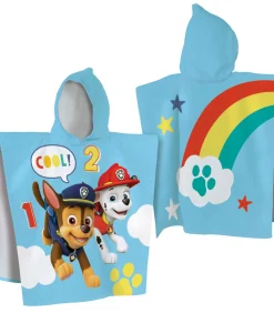 Kinderen PAT PATROUILLE 100% katoen bedrukte badcape, SUNSHINE