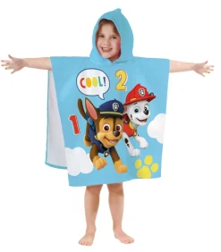 Kinderen PAT PATROUILLE 100% katoen bedrukte badcape, SUNSHINE