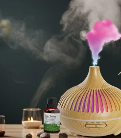 Dr. Ever Youth 7 kleur LED aromadiffusor - VK-stekker / EU-stekker