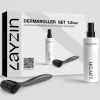 LAYZIN 1,2 mm Dermaroller set inclusief cleansing spray