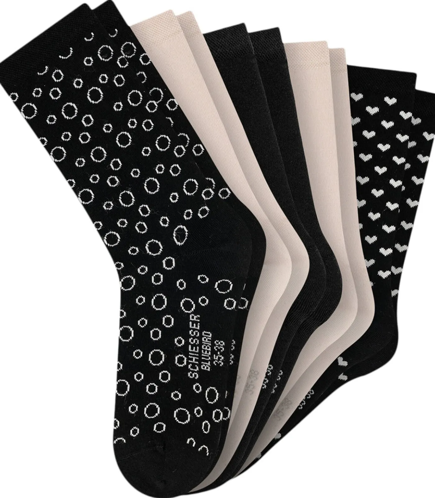 Hot 10 pack Bluebird - sokken DAMES Sokken En Panty's