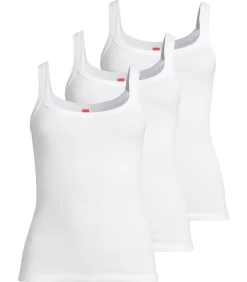 Outlet 3 pack Feinripp - onderhemd DAMES Onderhemden