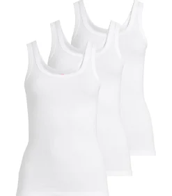 DAMES Conta 3 pack Feinripp - onderhemd