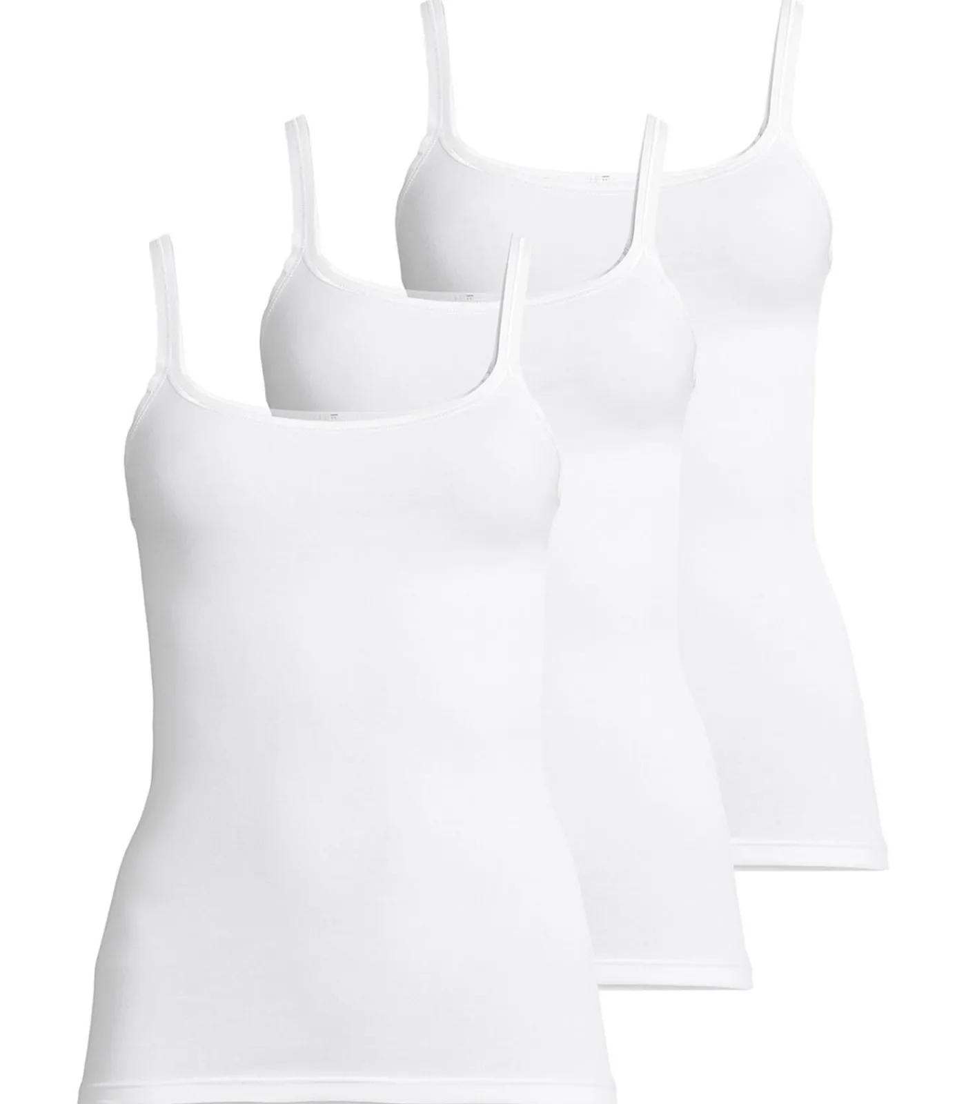 DAMES Conta 3 pack Feinripp - onderhemd