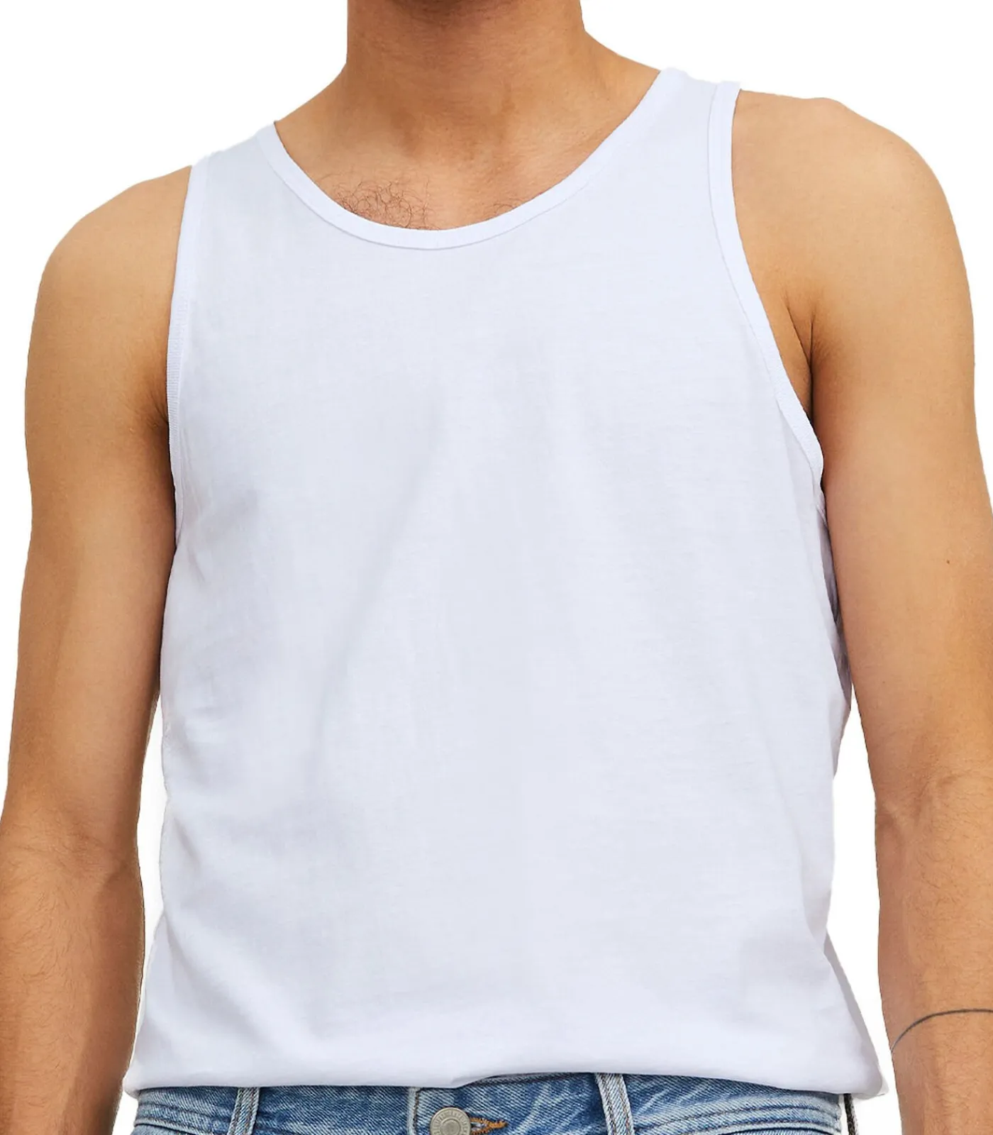 Outlet 4 pack Jacbasic - onderhemd Heren Tops & Shirts