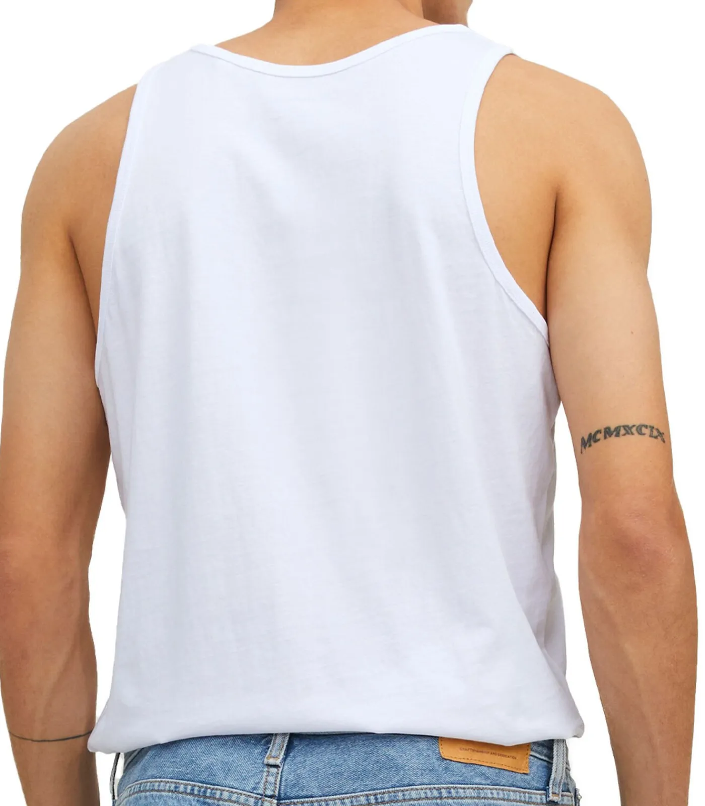 Outlet 4 pack Jacbasic - onderhemd Heren Tops & Shirts