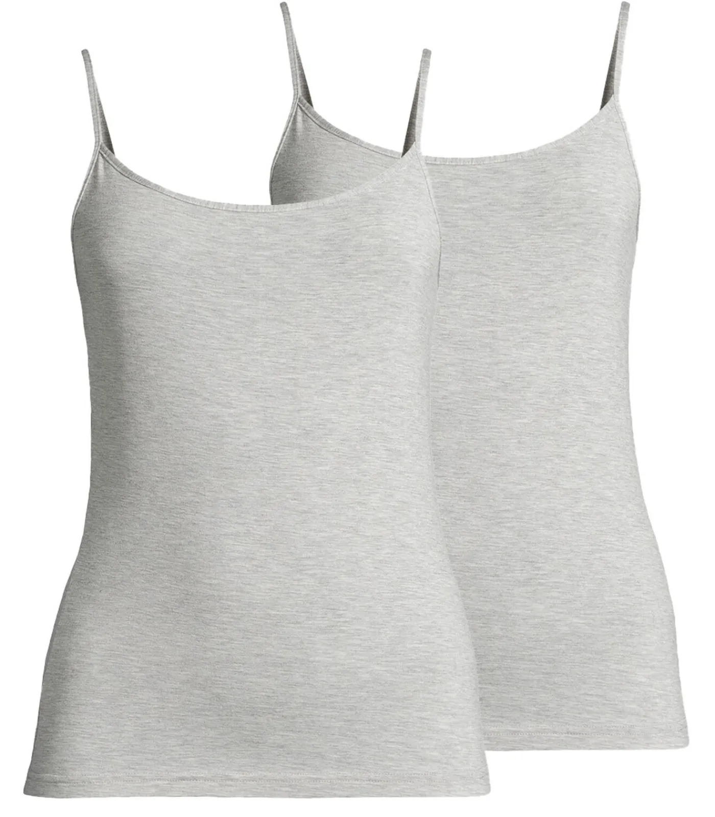 Online 2 pack Light & Easy - spaghettitop DAMES Onderhemden