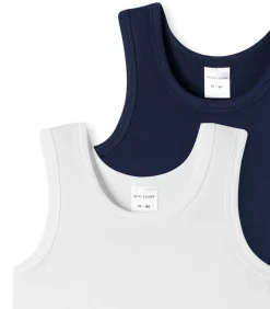 Kinderen SCHIESSER 6 pack 95/5 Organic Cotton - onderhemd