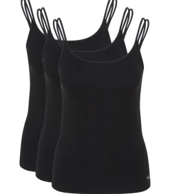 DAMES Speidel 3 pack Bambus - spaghetti topje