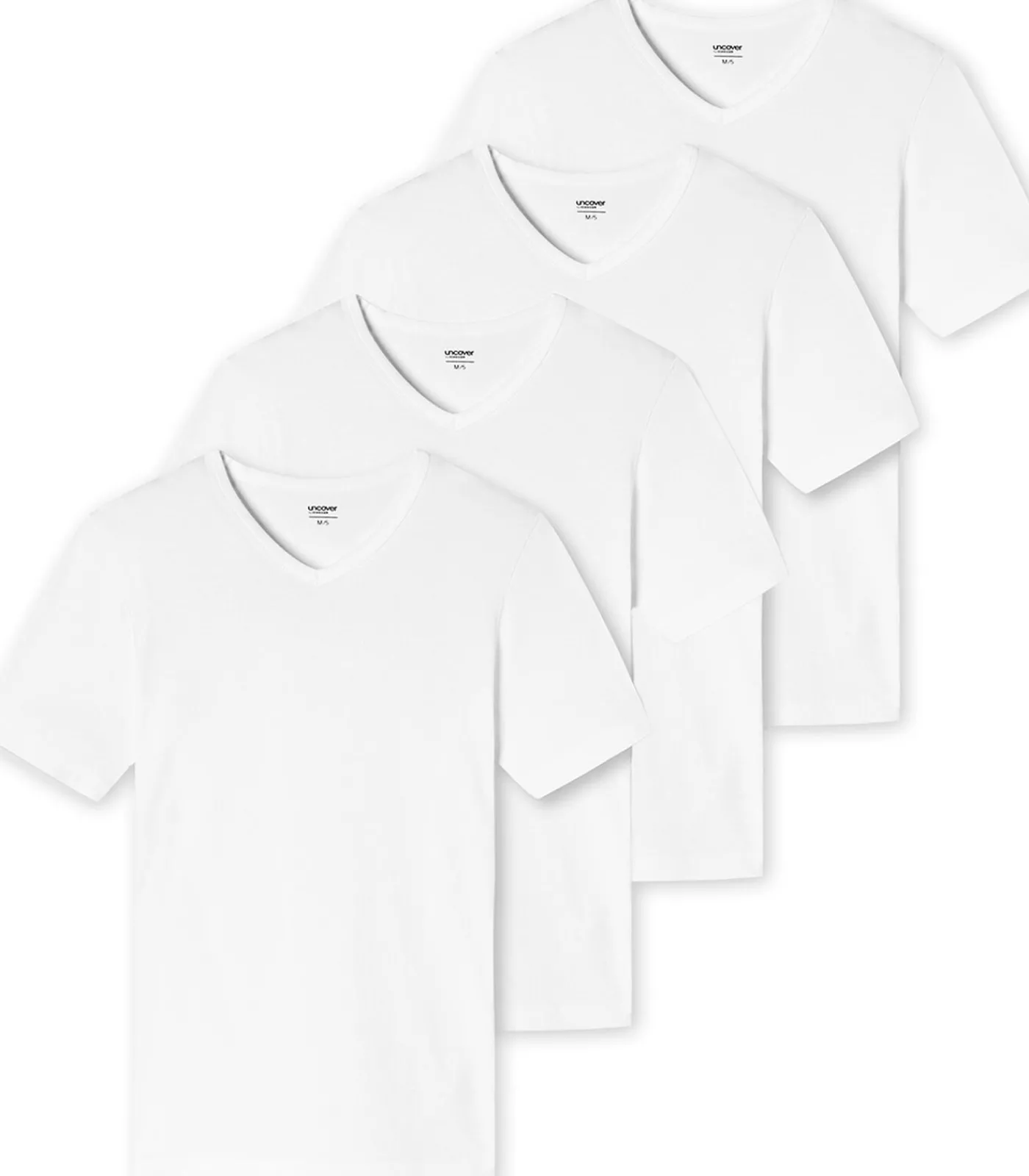 Outlet 4 pack Basic - onder T-shirts Heren Tops & Shirts