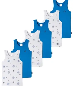 Discount 6 pack fijnrib Organic Cotton - onderhemd Kinderen Ondergoed En Nachtmode