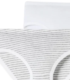 Kinderen SCHIESSER 6 pack fijnrib Organic Cotton - heupslips
