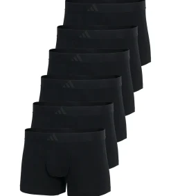 Heren Adidas Sportswear 6 pack Flex Cotton 3 Stripes - retro short / pant