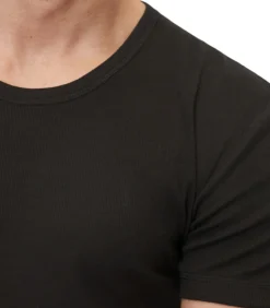 Outlet 4 pack Iconic Rib Organic Cotton - onderhemd Heren Tops & Shirts