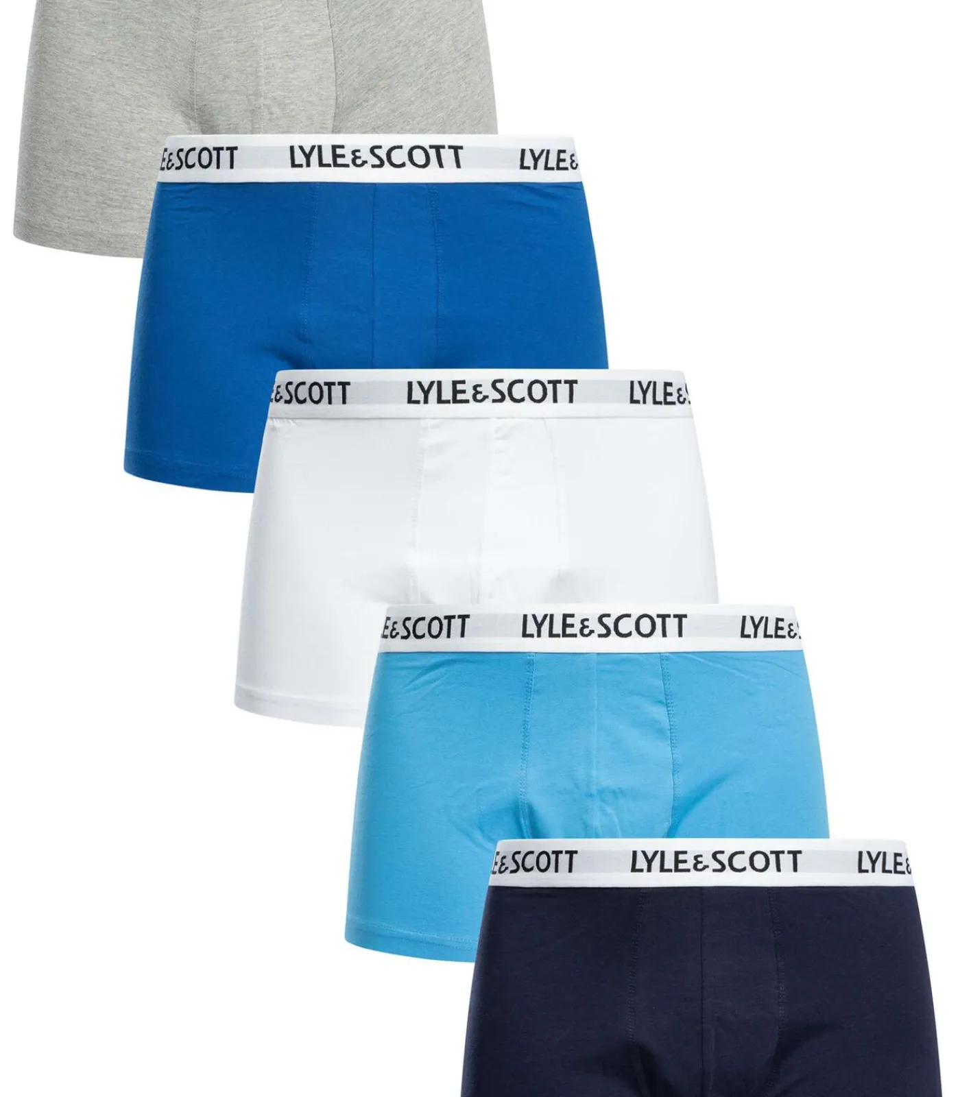 Heren Lyle & Scott 5 Pack Miller Trunks
