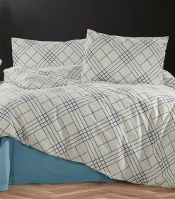 Discount 2 persoons beddengoed 200x200 cm+2 kussenslopen 65x65 cm in katoen Dekbedovertrekken