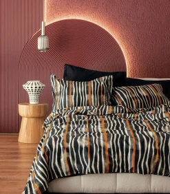 Online 2 persoons beddengoed 240x220 cm+2 kussenslopen 63x63 cm katoensatijn Dekbedovertrekken