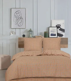 2 persoons beddengoed 200x200 cm+2 kussenslopen 65x65 cm in katoen Dekbedovertrekken