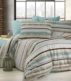 Blanc Avenue 2 persoons beddengoed 200x200 cm+2 kussenslopen 65x65 cm in katoen