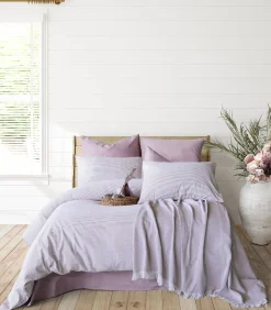 Blanc Avenue 2 persoons beddengoed 200x200 cm+2 kussenslopen 65x65 cm in katoen wafelstof