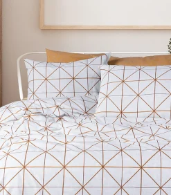 Blanc Avenue 2 persoons beddengoed 200x200 cm+2 kussenslopen 65x65 cm in katoen