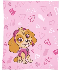 PAT PATROUILLE 100% polyester bedrukte deken, PAW PATROL GRAFFITY