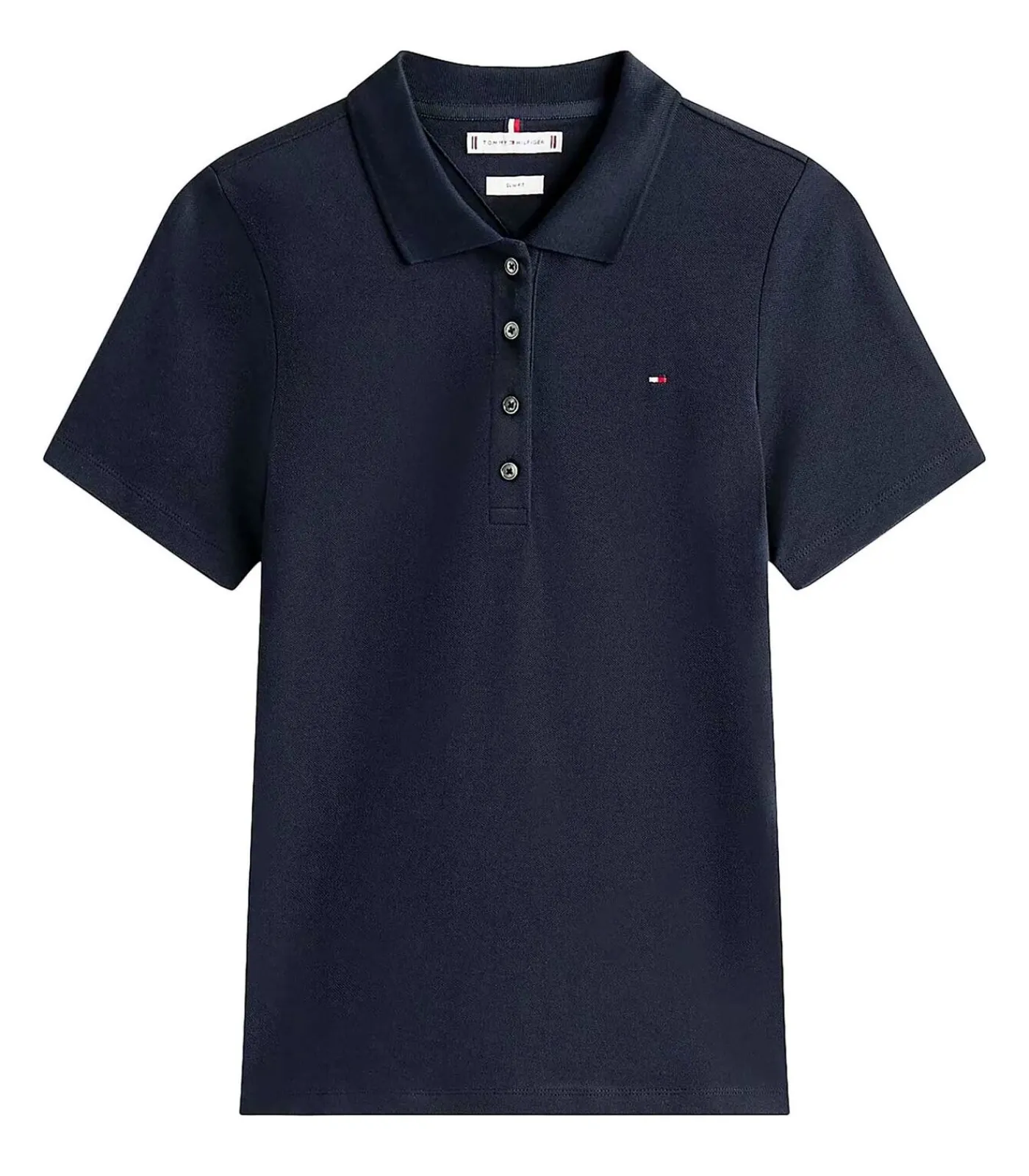 DAMES Tommy Hilfiger 1985 Slim Pique Polo Ss