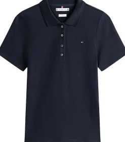 DAMES Tommy Hilfiger 1985 Slim Pique Polo Ss