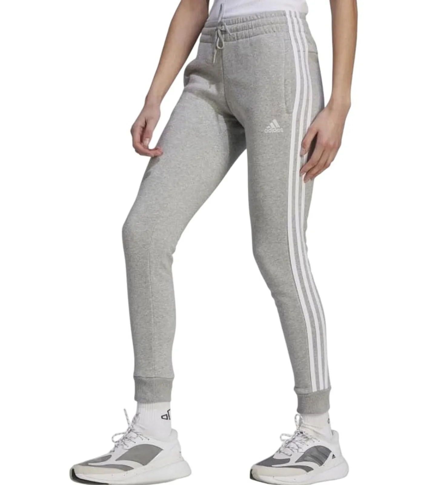 Discount 3 STRIPES - Joggingbroek - Grijs DAMES Sportkledij