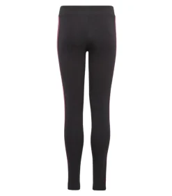 Discount 3 STRIPES - Leggings - Zwart Kinderen Shorts & Broeken