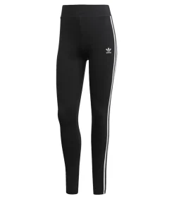 Best 3 STRIPES - Leggings - Zwart DAMES Broeken & Shorts