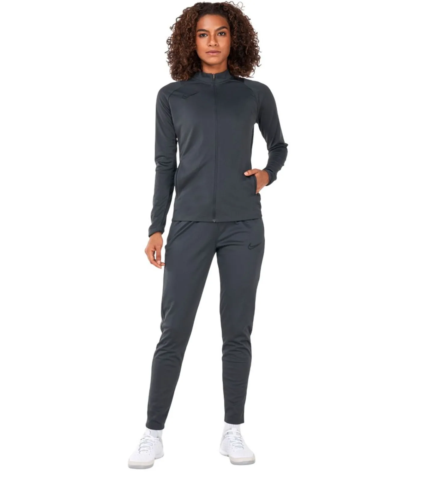 DAMES Nike ACADEMY - Trainingspak - Anthraciet Grijs