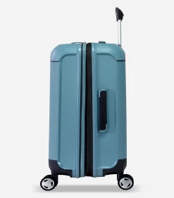 Discount Aegis Expandable Handbagage Koffer 4 Wielen Lichtblauw Trolleys