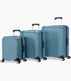 Eminent Aegis Expandable Kofferset 4 Wielen Lichtblauw