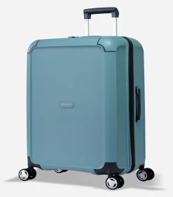 Eminent Aegis Expandable Middelgrote Koffer 4 Wielen Lichtblauw