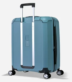 Eminent Aegis Expandable Middelgrote Koffer 4 Wielen Lichtblauw