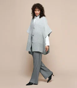 DAMES Mart Visser Aliza Poncho Grijs