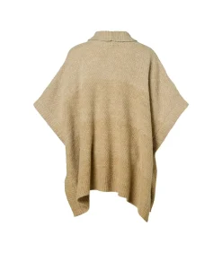 Outlet Aliza Poncho Zand DAMES Truien & Cardigans