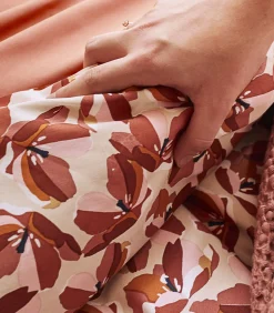 ESSIX Allegoria - Laken in katoen perkal met print 180x290