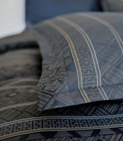 Blanc des Vosges ALLEGRO Bleu Corinthe - Laken 100% coton