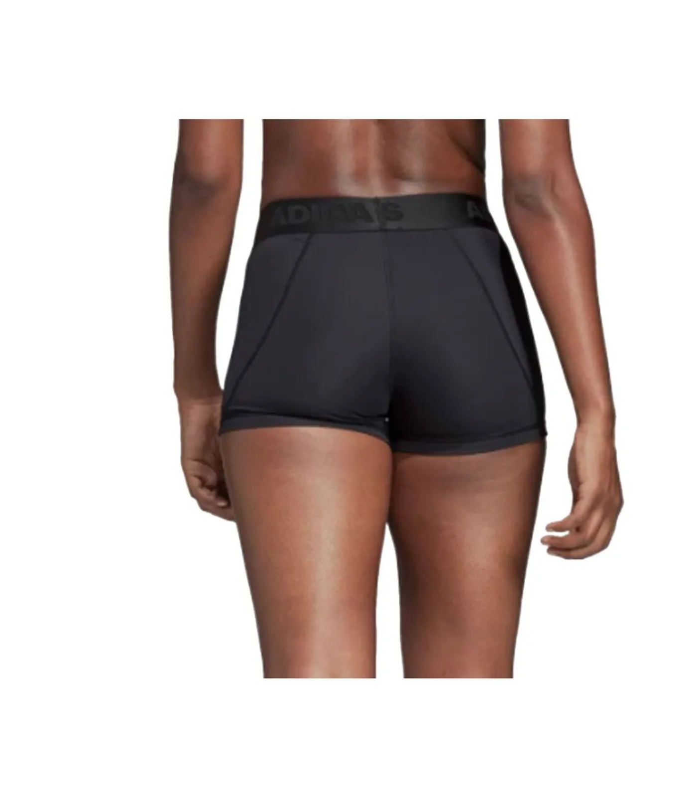 DAMES Adidas ALPHASKIN - Korte Broek - Zwart