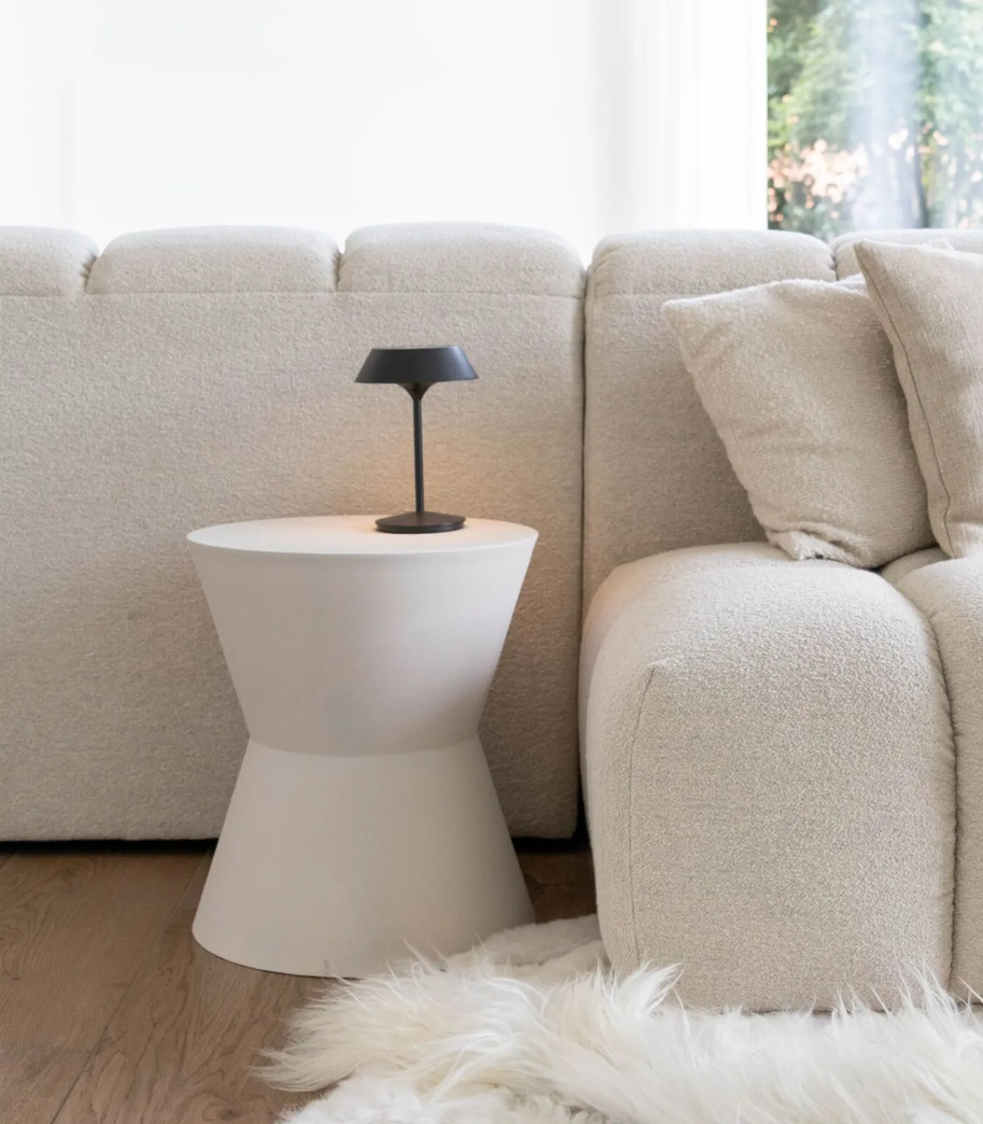 Atmooz Amante - Bijzettafel - Wit