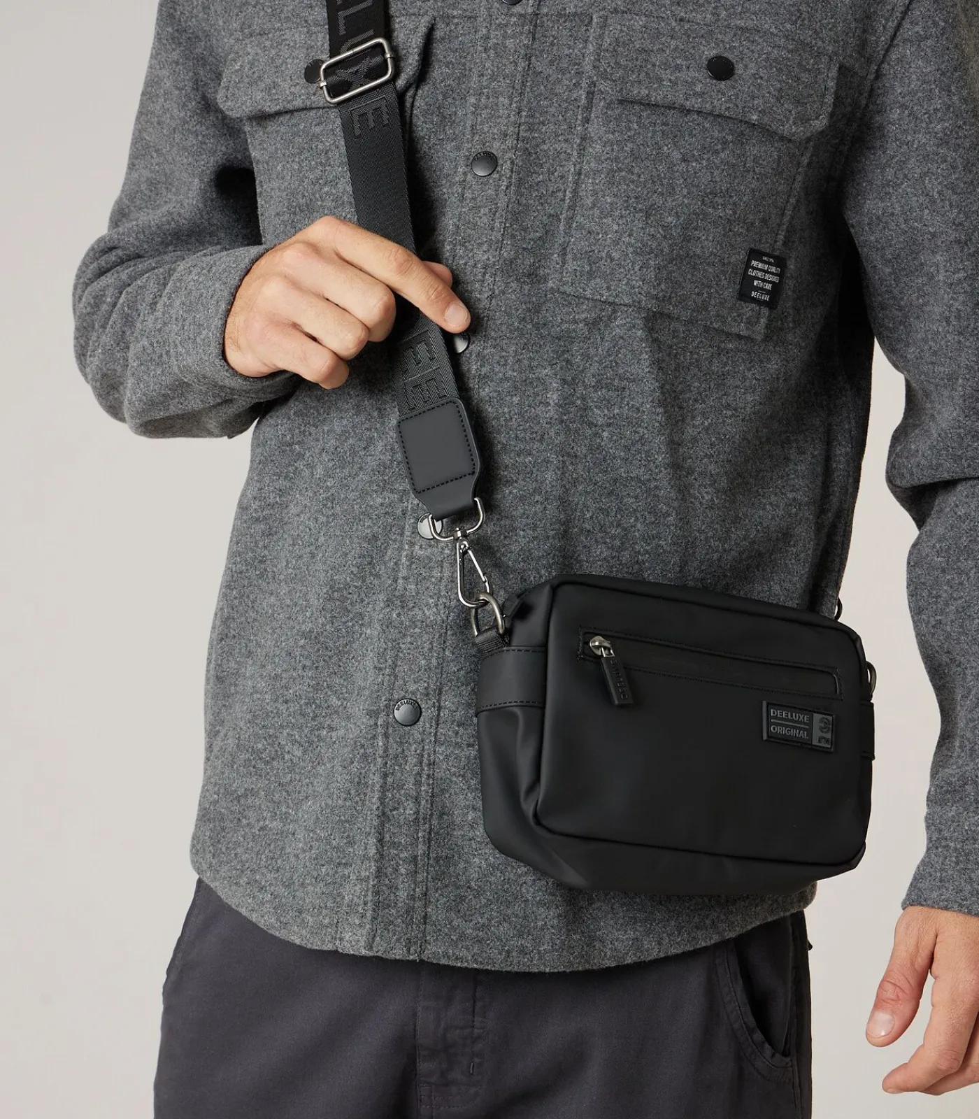 Outlet AMIR - Logo Heuptasje voor Heren Heren Tassen