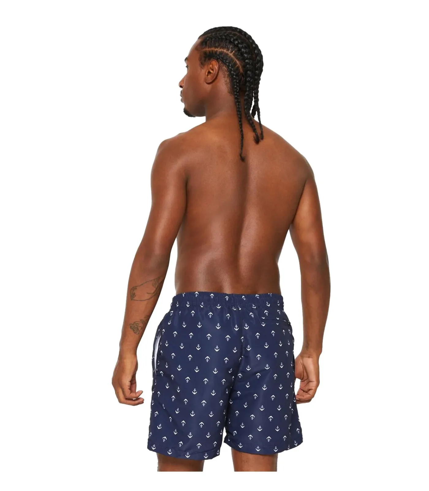 Heren Urban Classics ANCHOR - Zwembroek - Marineblauw