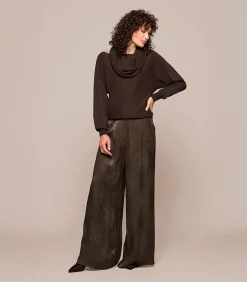 Online Angelina Trui Donkerbruin DAMES Truien & Cardigans