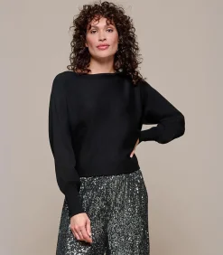 DAMES Mart Visser Angelina Trui Zwart