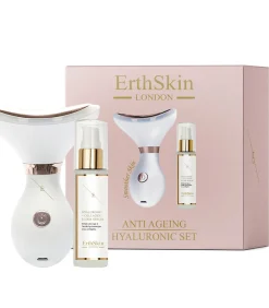 Erth Skin London Anti-Ageing hyaluronzuurset (Nek & Kaaklijn + HA Serum)