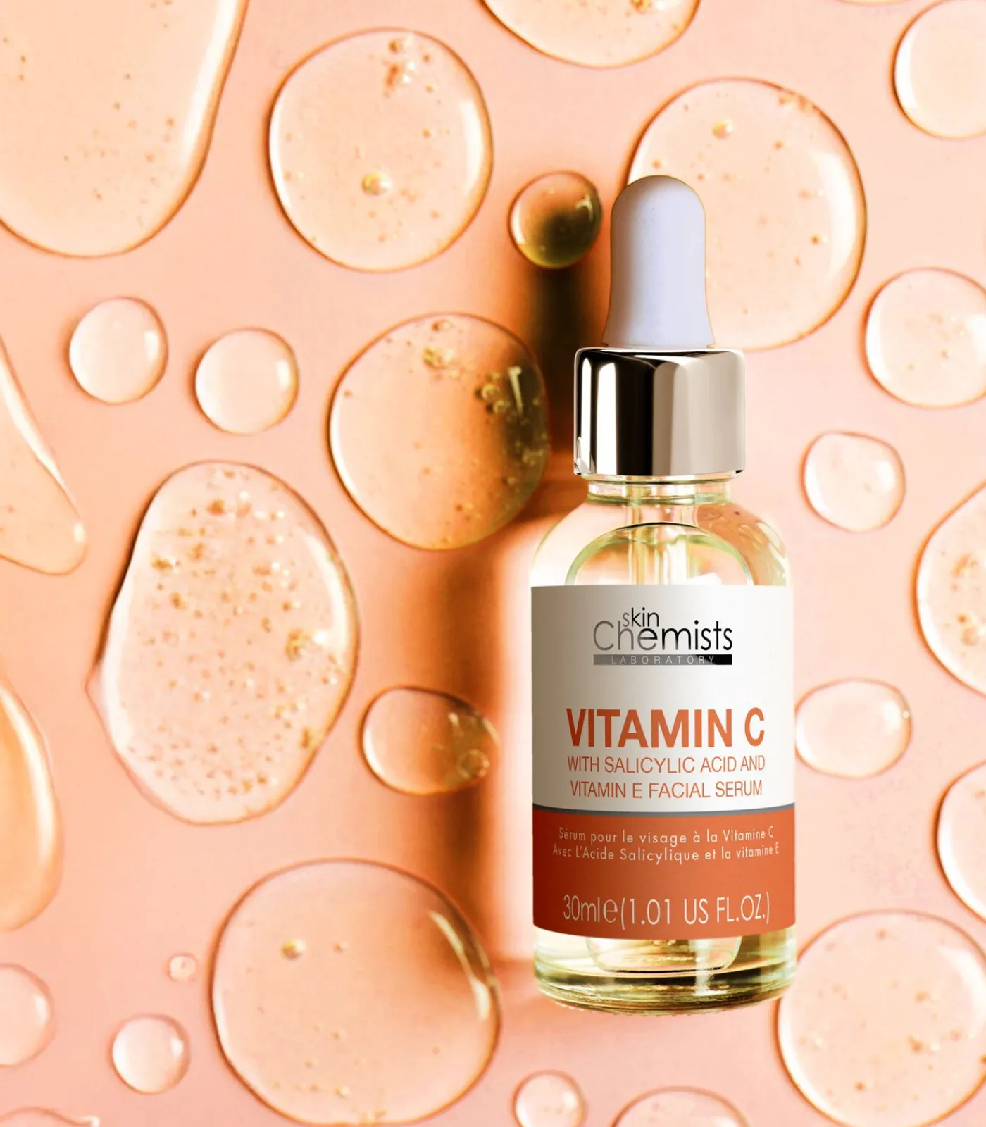 SkinChemists Anti-Ageing Vitamine C, Salicylzuur Vitamine C Gezichtsserum 30ml