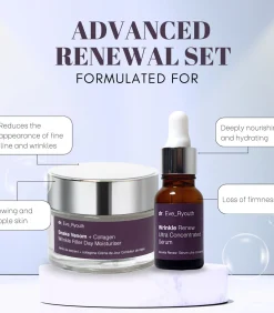 Dr. Ever Youth Anti-Aging Wrinkle Renew Serum 15 ml + Dagcrème 50 ml
